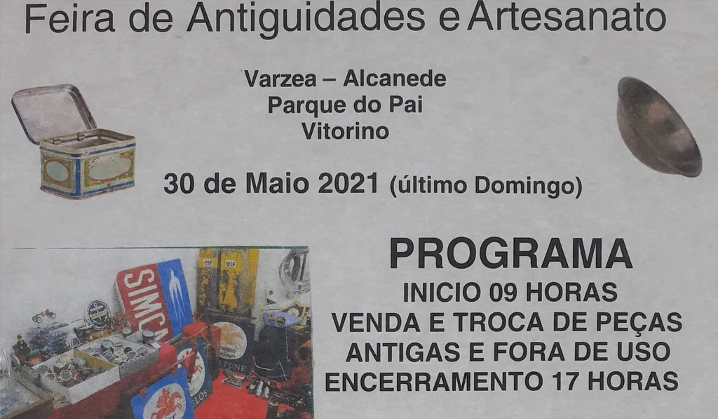 Pai Vitorino recomenda uma visita à F.A.V.A dia 30 de maio