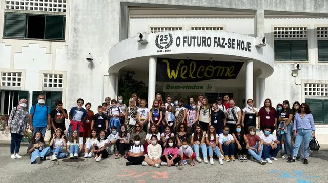 Agrupamento de escolas de Alcanede recebeu visita de delegações estrangeiras