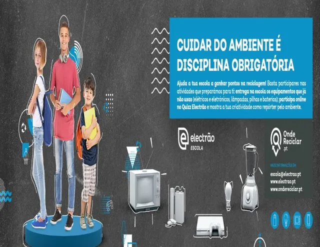 Escola Eletrão: Participe no projeto e ajude na recolha de equipamentos em fim de vida