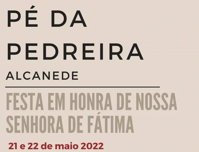 Festas em honra de Nª Sª de Fátima regressam a Pé da Pedreira