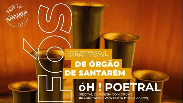 Igreja da Misericórdia de Alcanede recebe este sábado recital de poesia com órgão