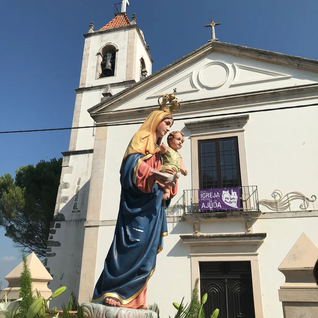 Igreja Matriz de Alcanede pronta para receber os seus fiéis no dia 4 de fevereiro