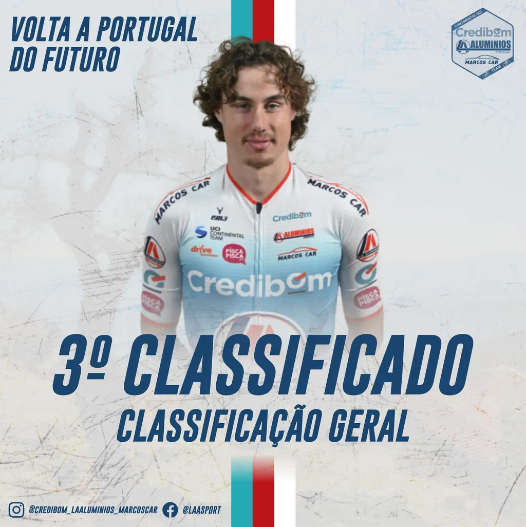 Alexandre Montez sagra-se Rei dos Trepadores e finaliza Volta a Portugal do Futuro no pódio da geral