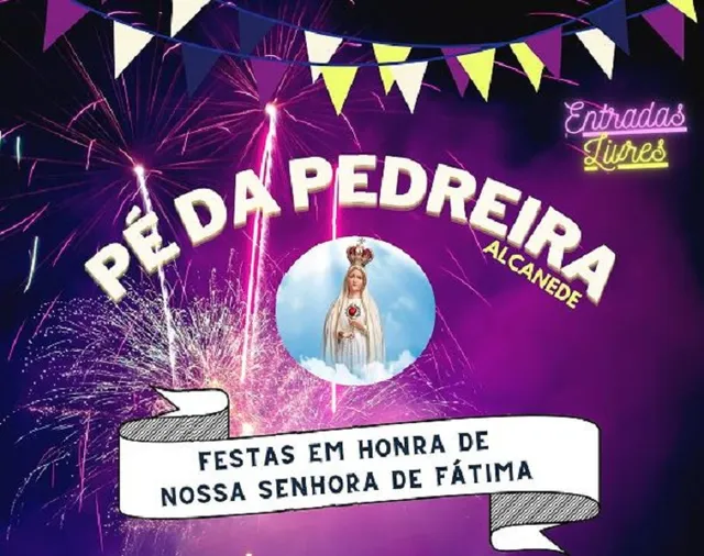 Pé da Pedreira em festa dias 18 e 19 de maio