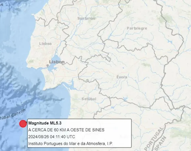 Sismo de 5.3 também sentido na freguesia de Alcanede e arredores