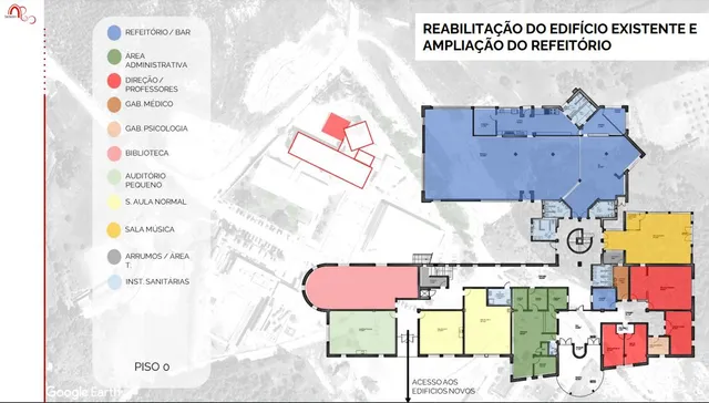 REABILITAÇÃO E AMPLIAÇÃO EB 2,3 DE ALCANEDE - Estudo prévio