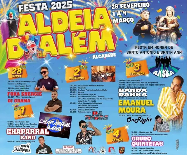 Carnaval é sinónimo de festa em Aldeia de Além