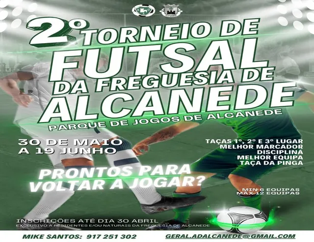 Associação Desportiva de Alcanede prepara 2º Torneio de Futsal da Freguesia