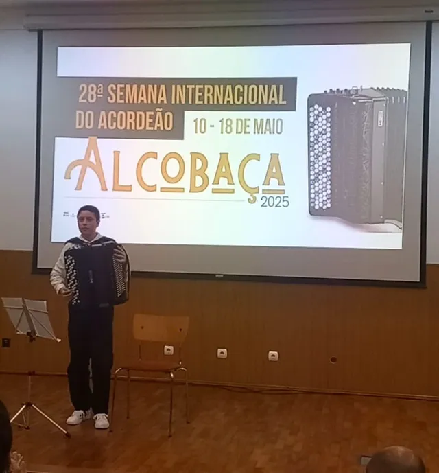 Alcanedense Bernardo Bento duplamente premiado na 28.ª Semana Internacional do Acordeão