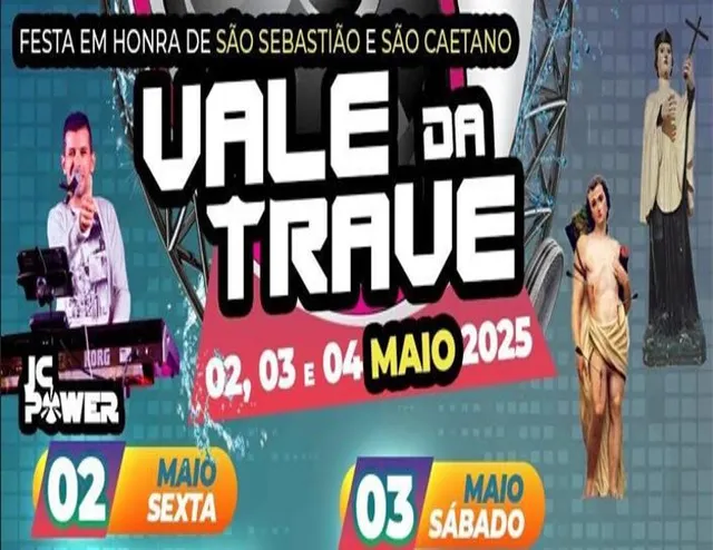 Vale da Trave em festa de 2 a 4 de maio em honra de São Sebastião e São Caetano