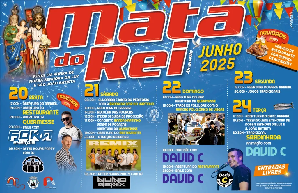 Gastronomia caseira reforça edição 2025 da Festa em Mata do Rei
