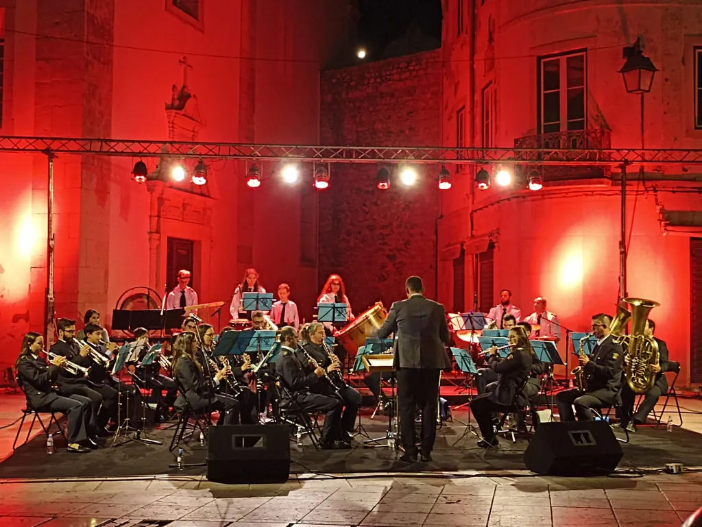 Banda do Xartinho em concerto no Convento São Francisco com participação de Manuel Antunes