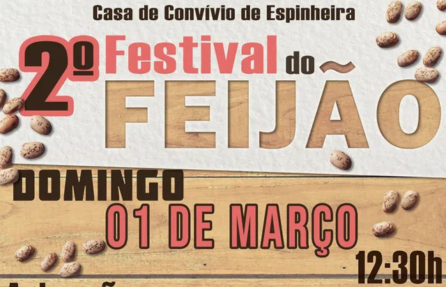 Casa de Convívio de Espinheira acolhe 2.º Festival do Feijão dia 1 de março
