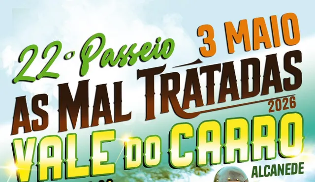O roncar das “Mal Tratadas” volta a ecoar em Vale do Carro no dia 3 de maio